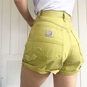 Vintage high waisted LEE shorts